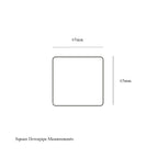 1 x Brown Square 65mm Downpipe Bracket Freeflow