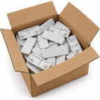 20 x 4mm White Striker Plates