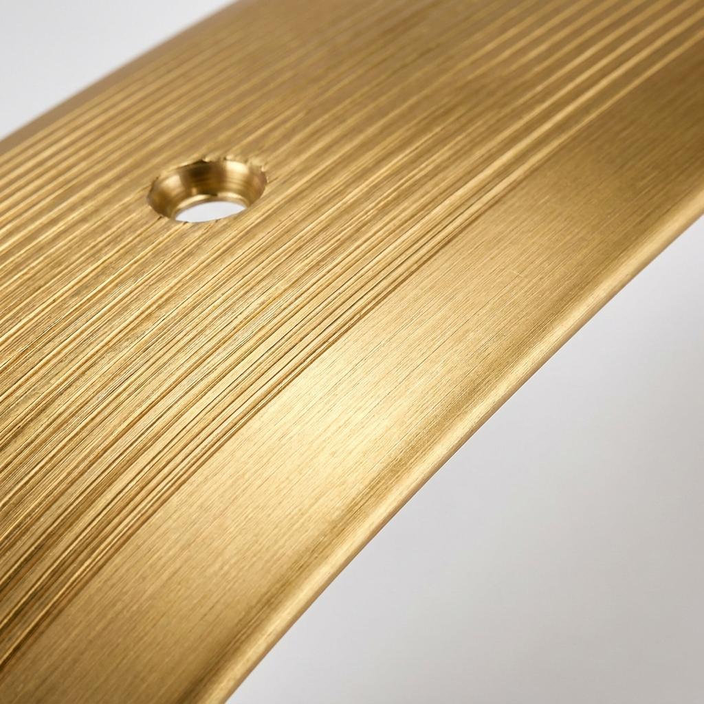 3 x Gold Carpet Cover Transition Strip 89.5cm x 37mm