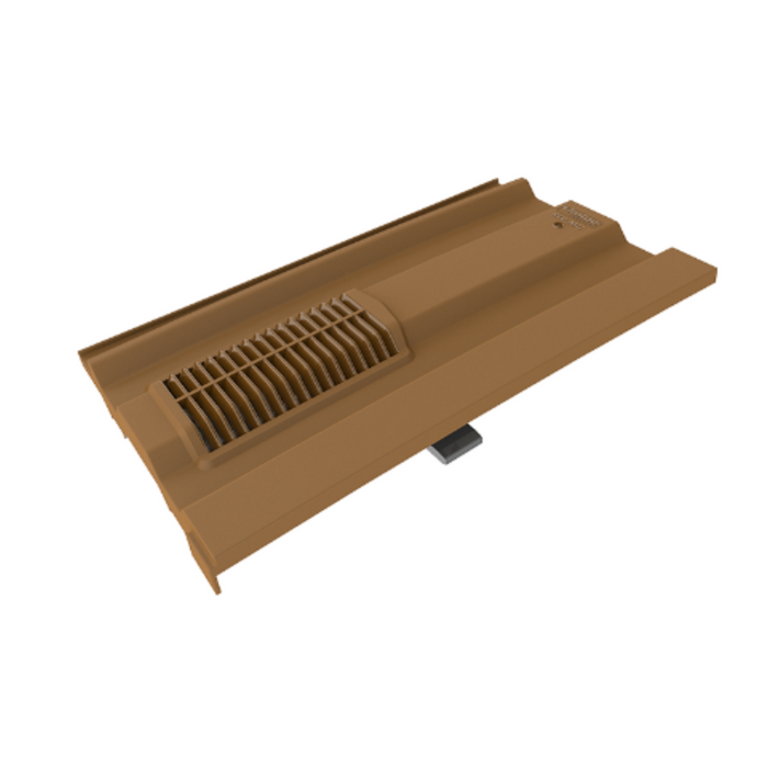 Timloc Brown Mini Castellated Roof Tile Vent