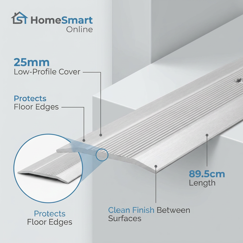 3 x Vinyl Cover 25mm x 89.5cm Protective Trim for DIY and Hardware Maintenance 120g Lightweight Surface Guard