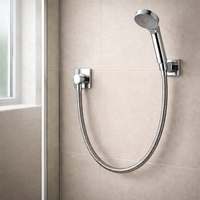 Kartell 1.5m Deluge Chrome Shower Hose