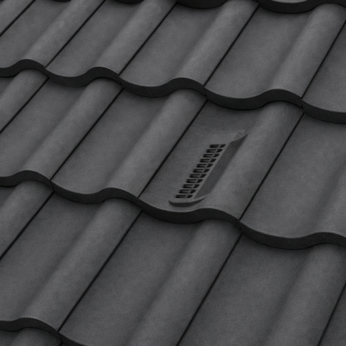 Timloc Red Single Pantile Roof Tile Vent with Adapter