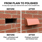 Hooded Cowl Vent Covers for Air Bricks Grilles Extractors Vents