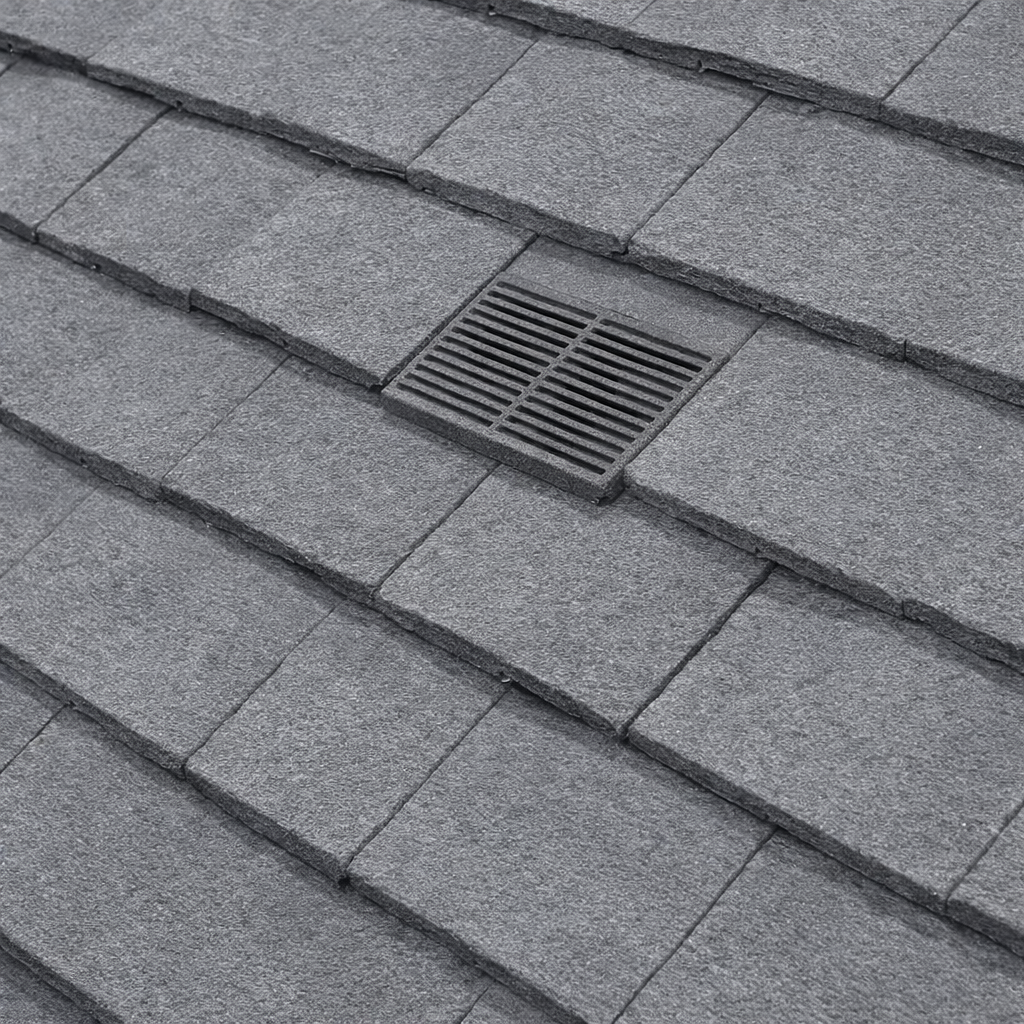 Timloc Terracotta Plain Roof Tile Vent with Adapter