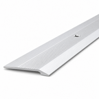 2 x Aluminium Vinyl Edge Floor Transition Strip, 28mm x 6mm x 89.5cm DIY Low Profile Floor Trim for Finishing and Edge Protection