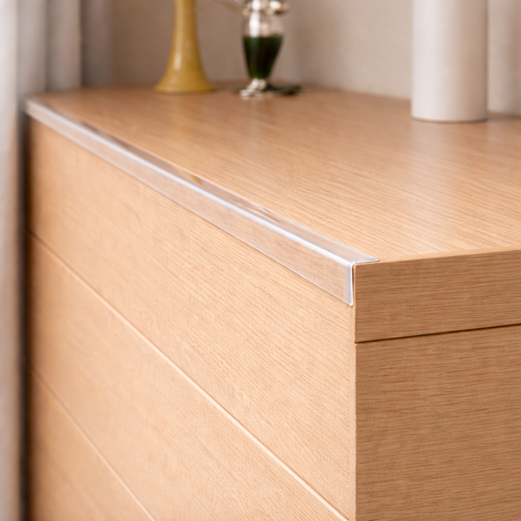 10 x 10x10mm Clear Angles x 1 meter