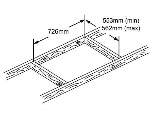 Manthorpe Loft Hinged Access Door GL250-015-PU