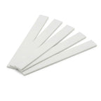 5 x 19mm White PVC Flat Bar x 1 Metre