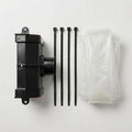 30m Squareline Gutter Running Outlet Kit
