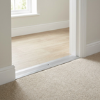 Aluminium Vinyl Edge Floor Transition Strip, 28mm x 6mm x 89.5cm DIY Low Profile Floor Trim for Finishing and Edge Protection