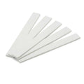 5 x 75mm White PVC Flat Bar x 1 Metre