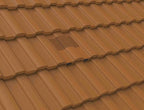 Manthorpe Antique Red Marley Ludlow Redland Sandtoft Castellated Roof Tile Vent & Adaptor