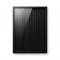 Matte Black Outdoor 720 x 295mm Display Case