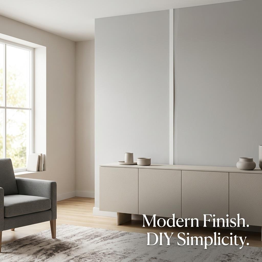 2 x 50mm White Adhesive Taped PVC Flat Bar x 1 Metre