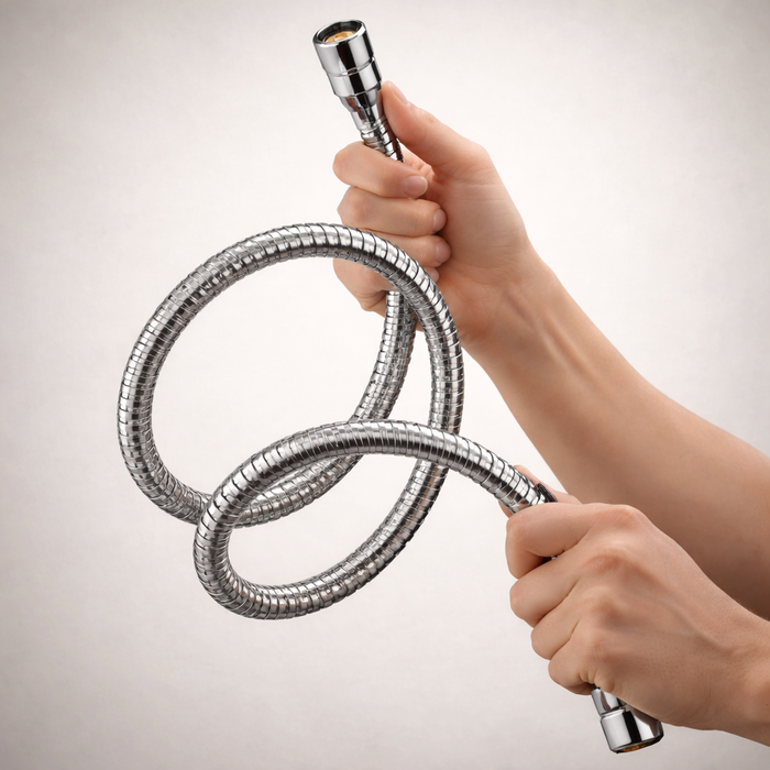 Kartell 1.5m Deluge Chrome Shower Hose