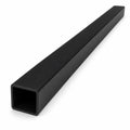 25mm Black PVC Box Section 1 Metre Length