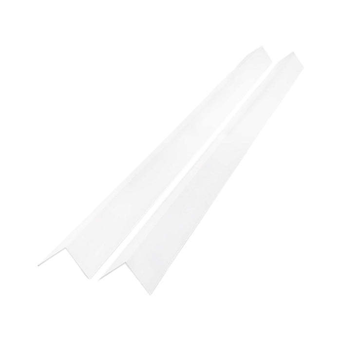 White Rigid Angle 40mm x 40mm x 1 Metre