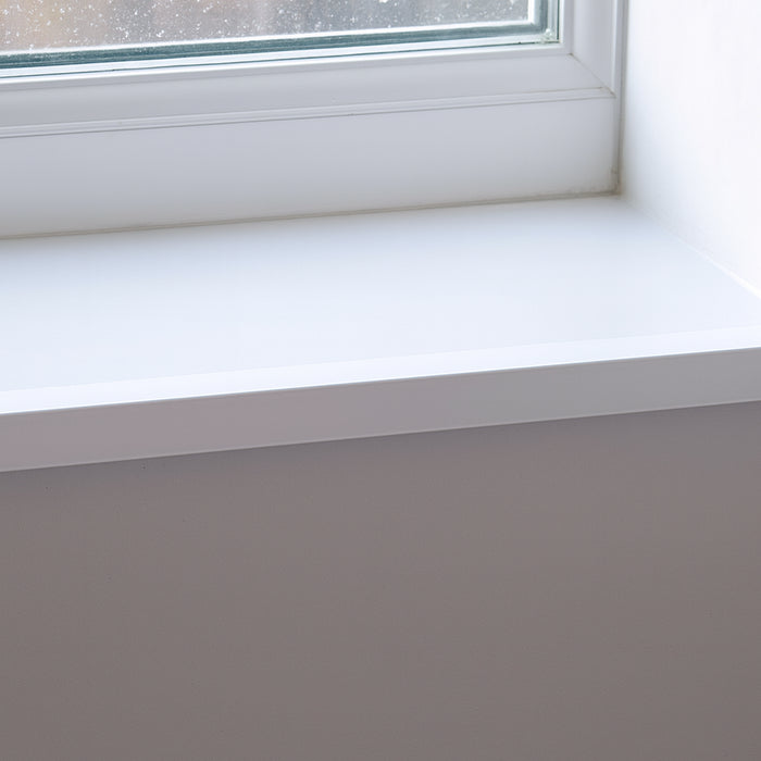 10 Pack White 1 Metre UPVC Plastic Rigid Angle 25 x 25mm Corner Cover Trim 90 Degree