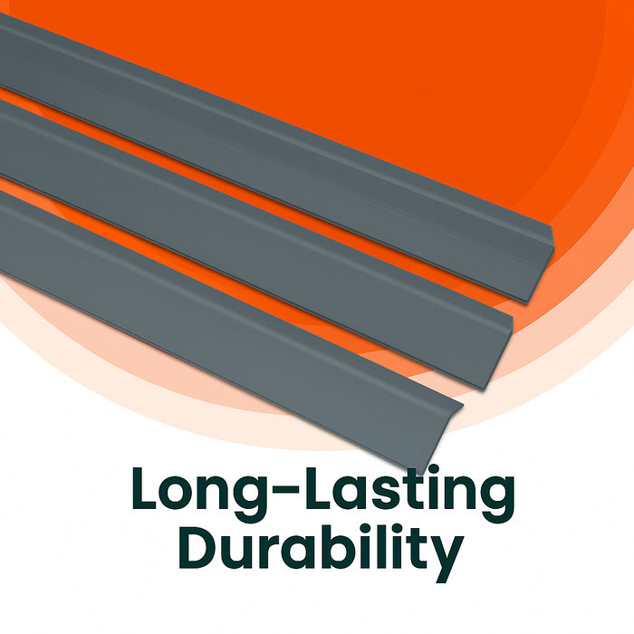 1 x Anthracite Grey Rigid Angle 50mm x 50mm x 1  Metre  ^