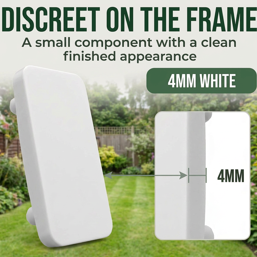 10 x 4mm White Striker Plates