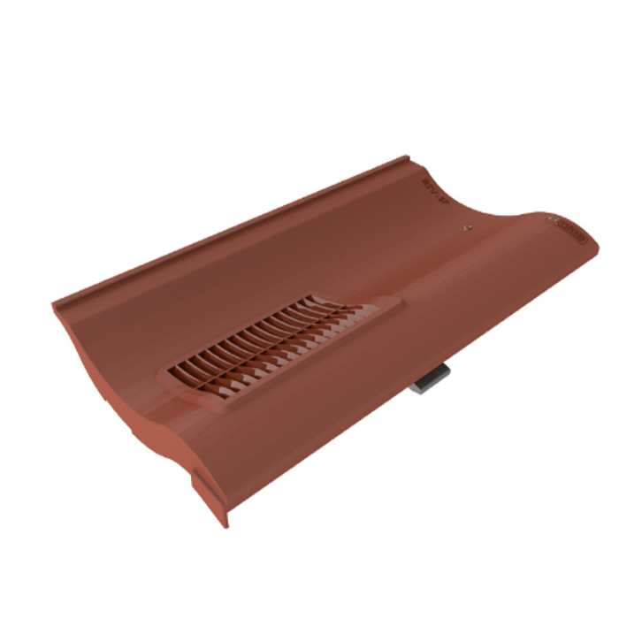 Single Pantile Roof Tile Vent - Red