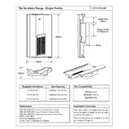 Manthorpe Grey Single Pantile Roof Tile Vent, Marley Anglia, Redland Fenland & Sandtoft