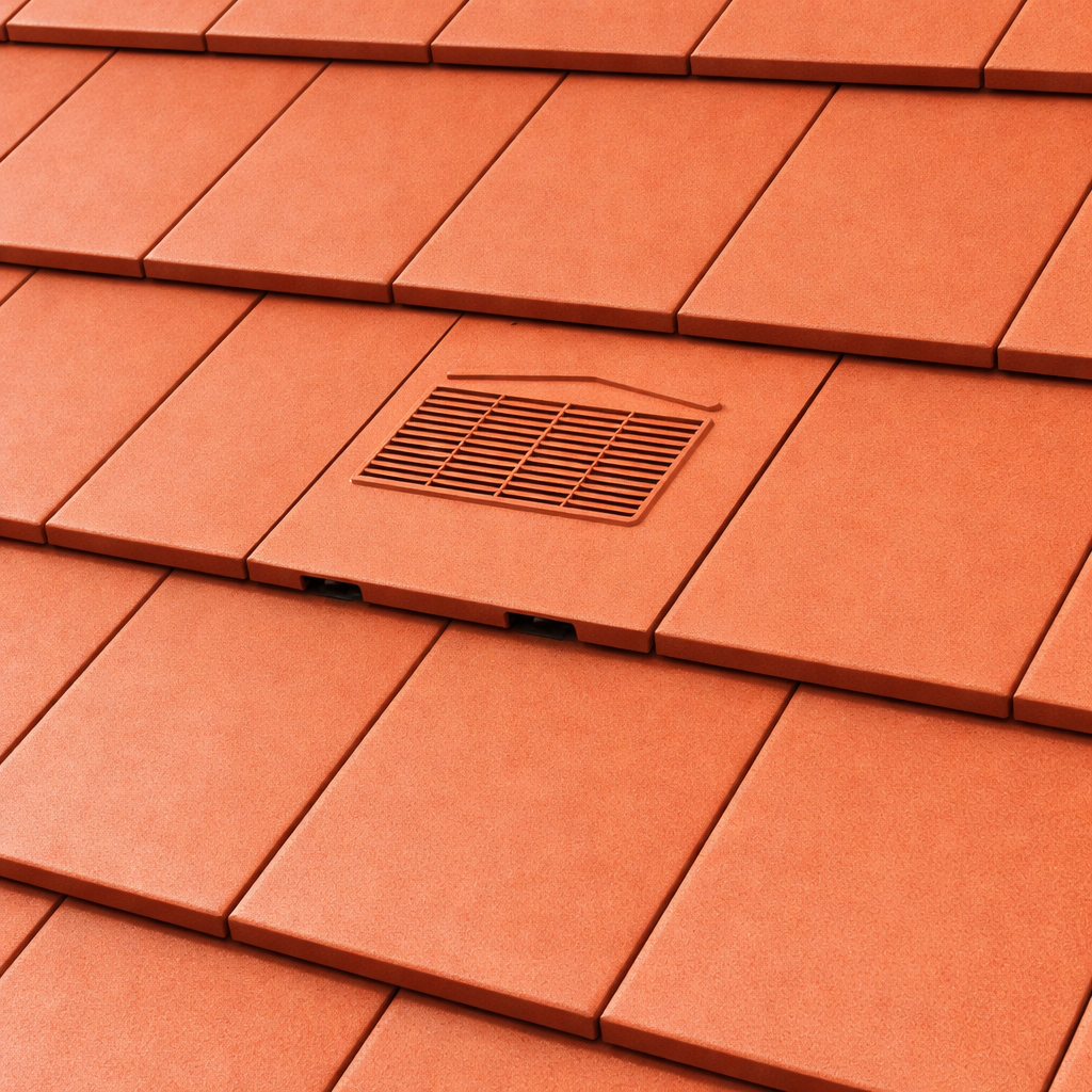 Non-Profile Roof Tile Vent - Grey