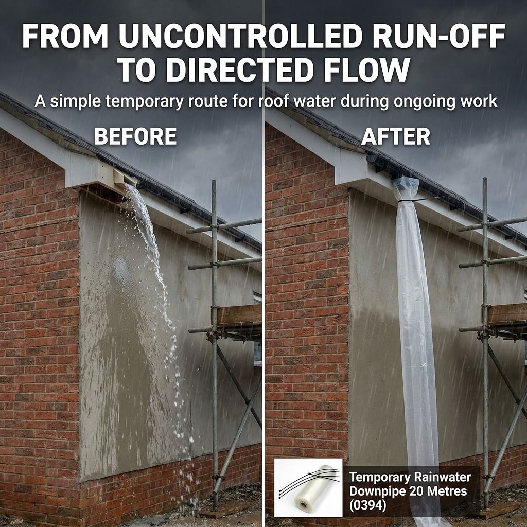 Temporary Rainwater Downpipe Kits