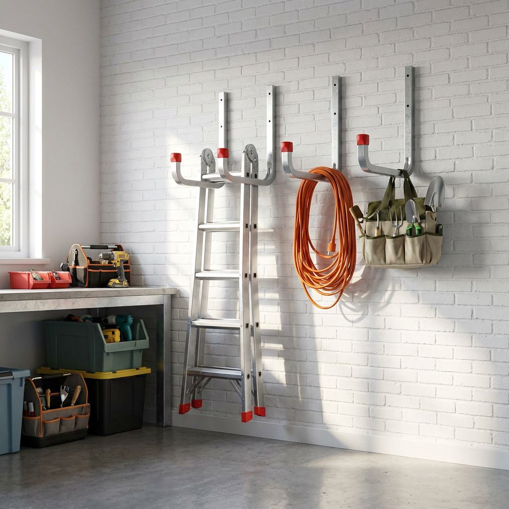 Storage Wall Hooks Galvanised Steel