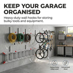 Storage Wall Hooks Galvanised Steel