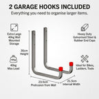 Storage Wall Hooks Galvanised Steel