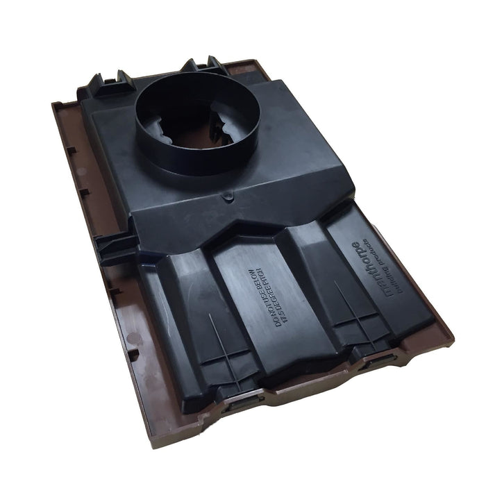 Manthorpe Terracotta Single Pantile Tile Vent with Adaptor Kit for Concrete Tile Roofs