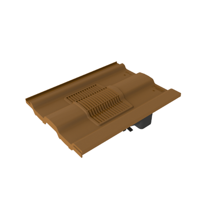 Timloc Brown Castellated Roof Tile Vent