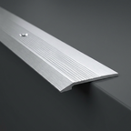 2 x Aluminium Vinyl Edge Floor Transition Strip, 28mm x 6mm x 89.5cm DIY Low Profile Floor Trim for Finishing and Edge Protection