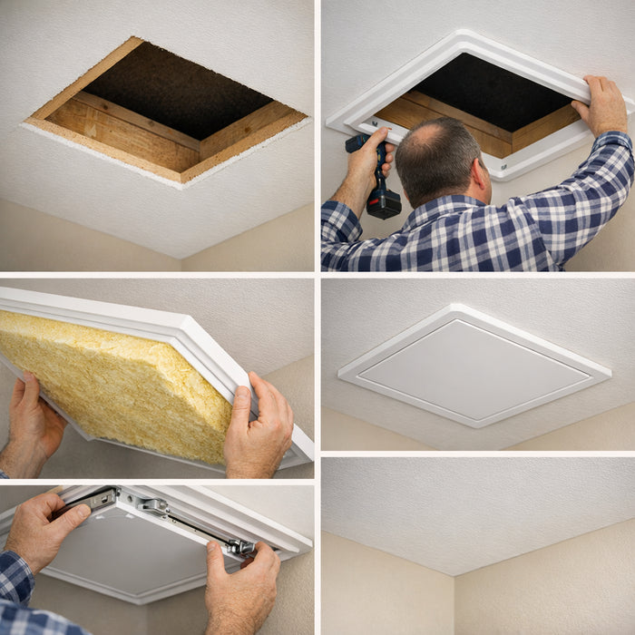 Manthorpe Loft Hinged Access Door GL251