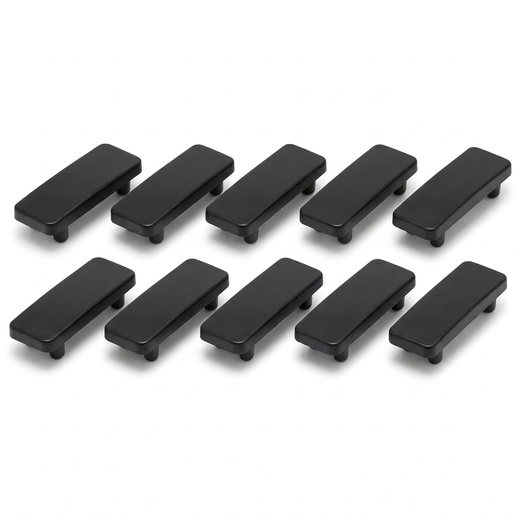 10 x 5mm Black Striker Plates