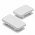 2 x 3mm White Striker Plates