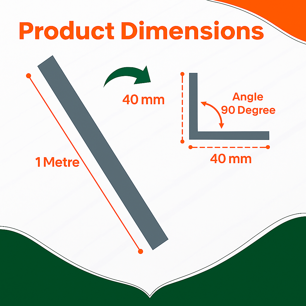 20 Pack Grey 1 Metre UPVC Plastic Rigid Angle 40 x 40mm Corner Cover Trim 90 Degree