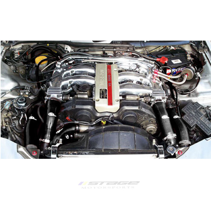 Subaru Impreza 93-99  Engine Bay Black Silicone Hose Dress Up Kit  (0504) ^^