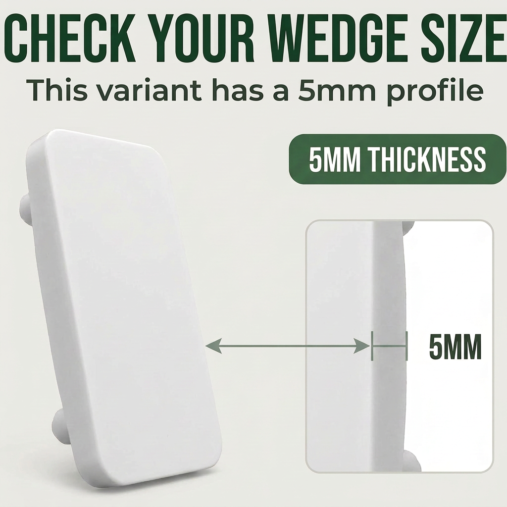 10 x 5mm White Striker Plates