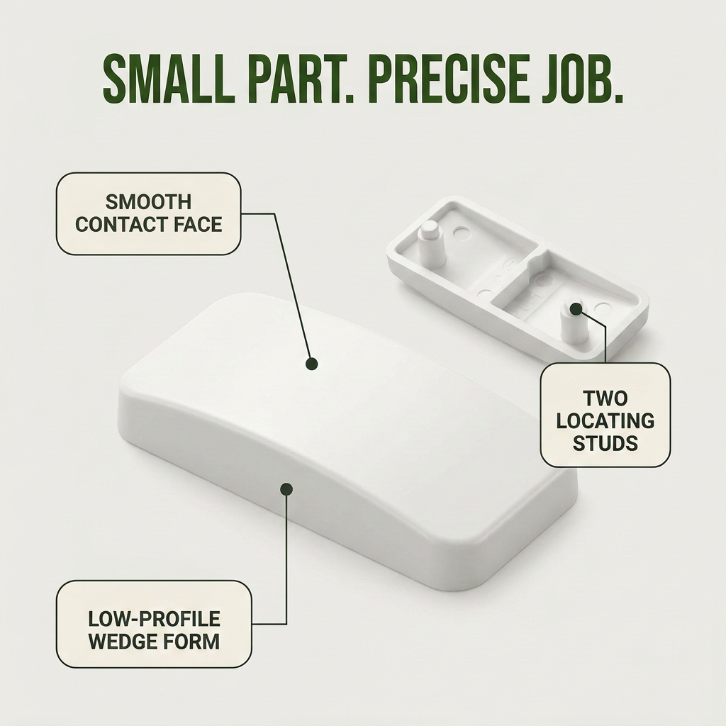 5 x 3mm White Striker Plates