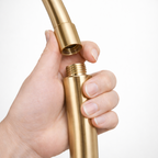 Kartell 1.5m Brushed Brass Shower Hose