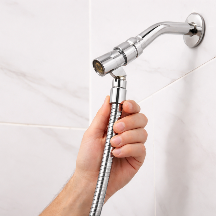 Kartell 1.5m Deluge Chrome Shower Hose