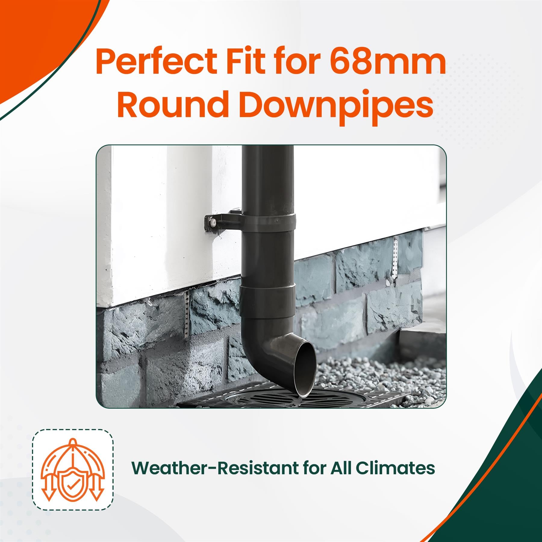 Freeflow Downpipe Brackets Rain Water Systems
