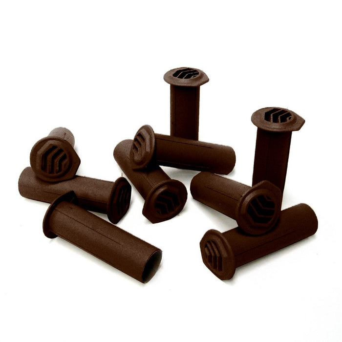 50 x Manthorpe Brown Round Drill Weep Vents       (1267) ^^