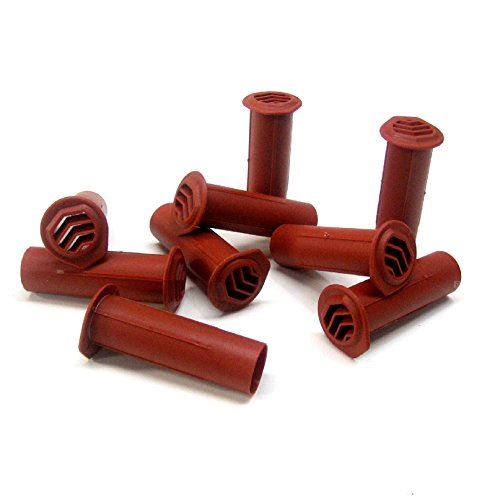 25 x Manthorpe Terracotta Round Drill Weep Vents      (0683) ^^