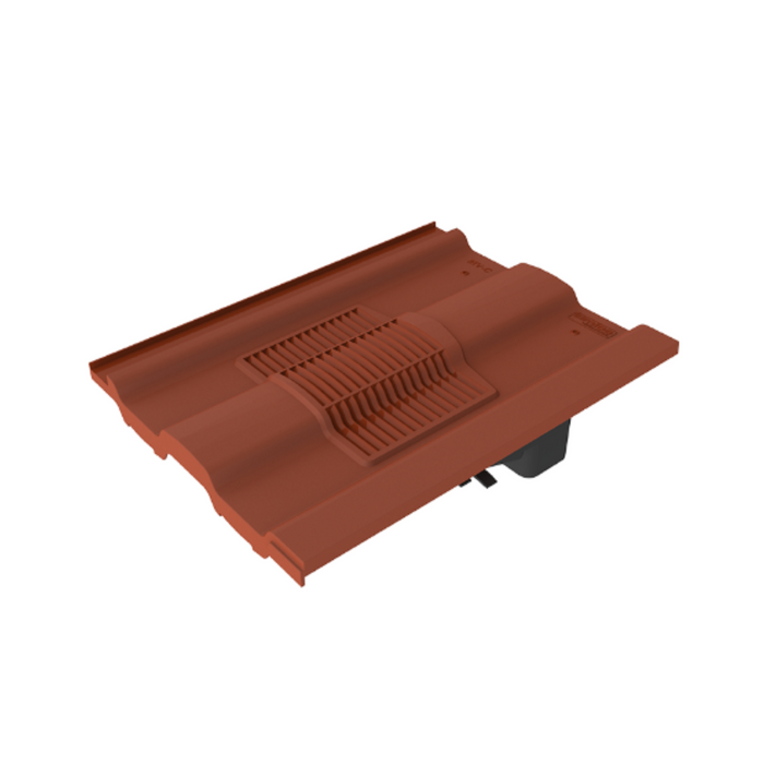 Timloc Red Castellated Roof Tile Vent