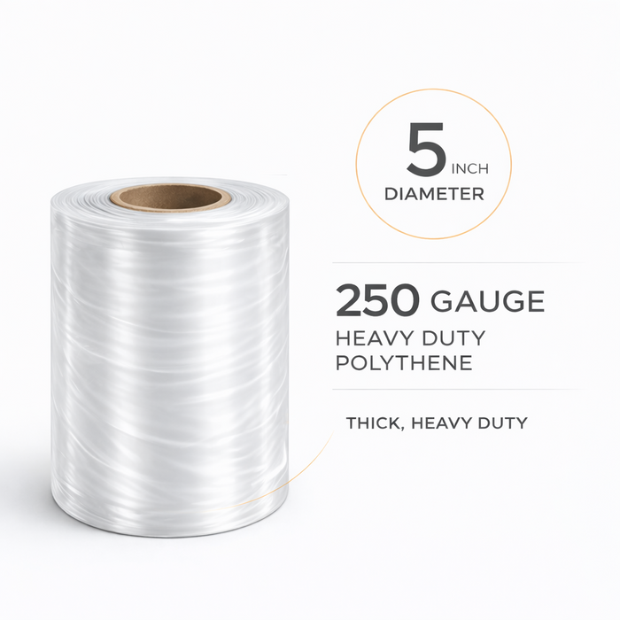 20 Metre Temporary Rainwater Downpipe 5 Inch 250 Gauge Kit
