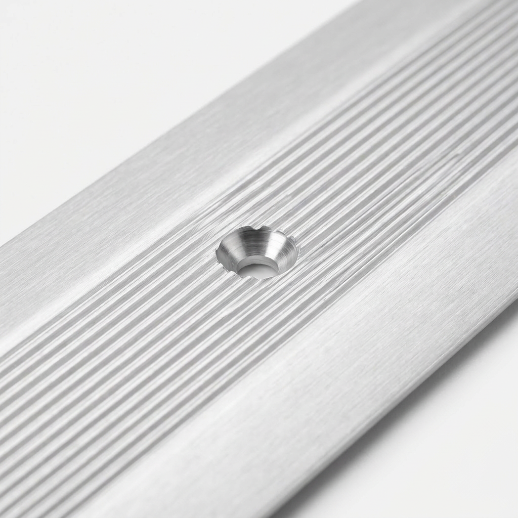 5 x Aluminium Flooring Cover Edge 60mm x 89.5cm